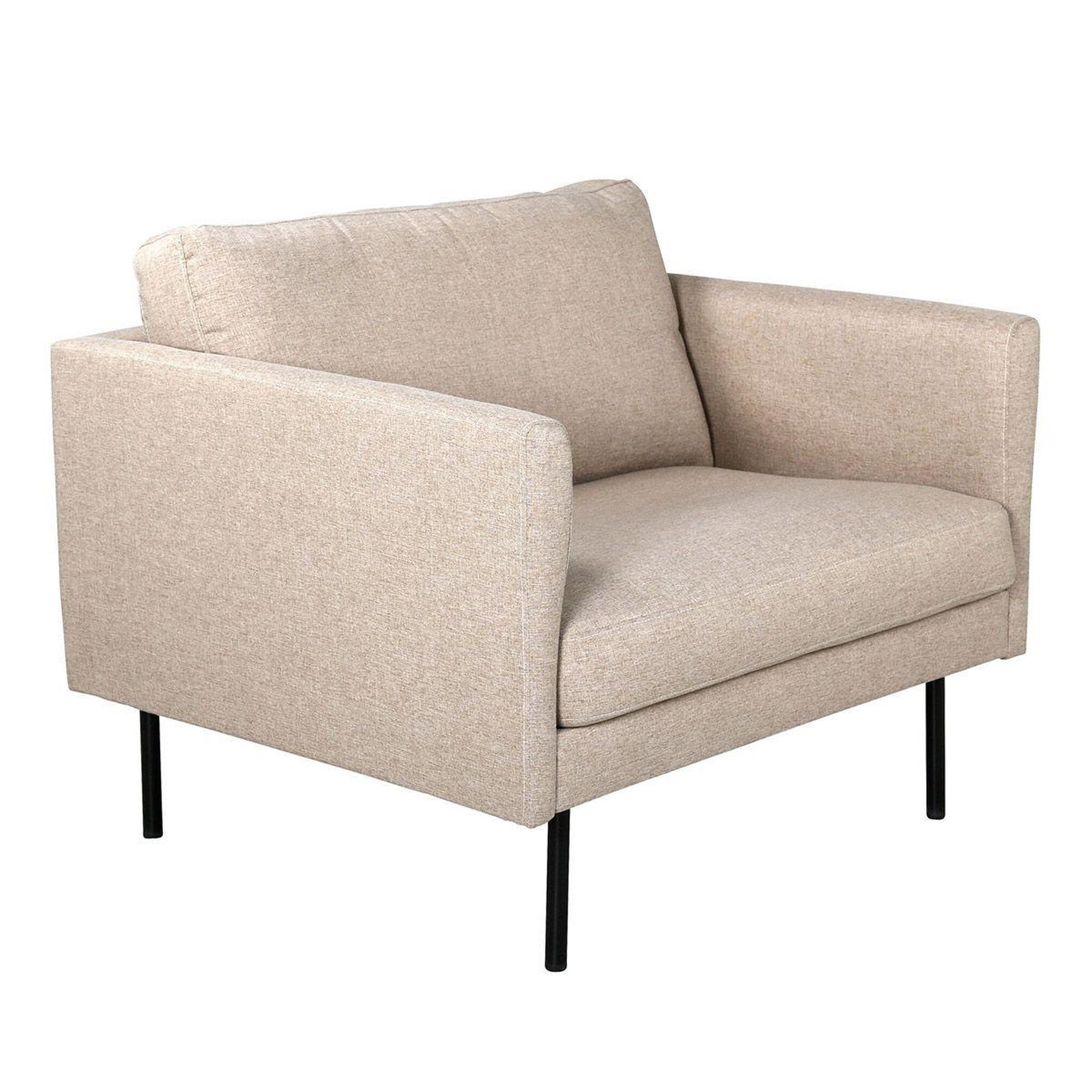 Paris Prix Fauteuil en tissu  zoom  95cm beige