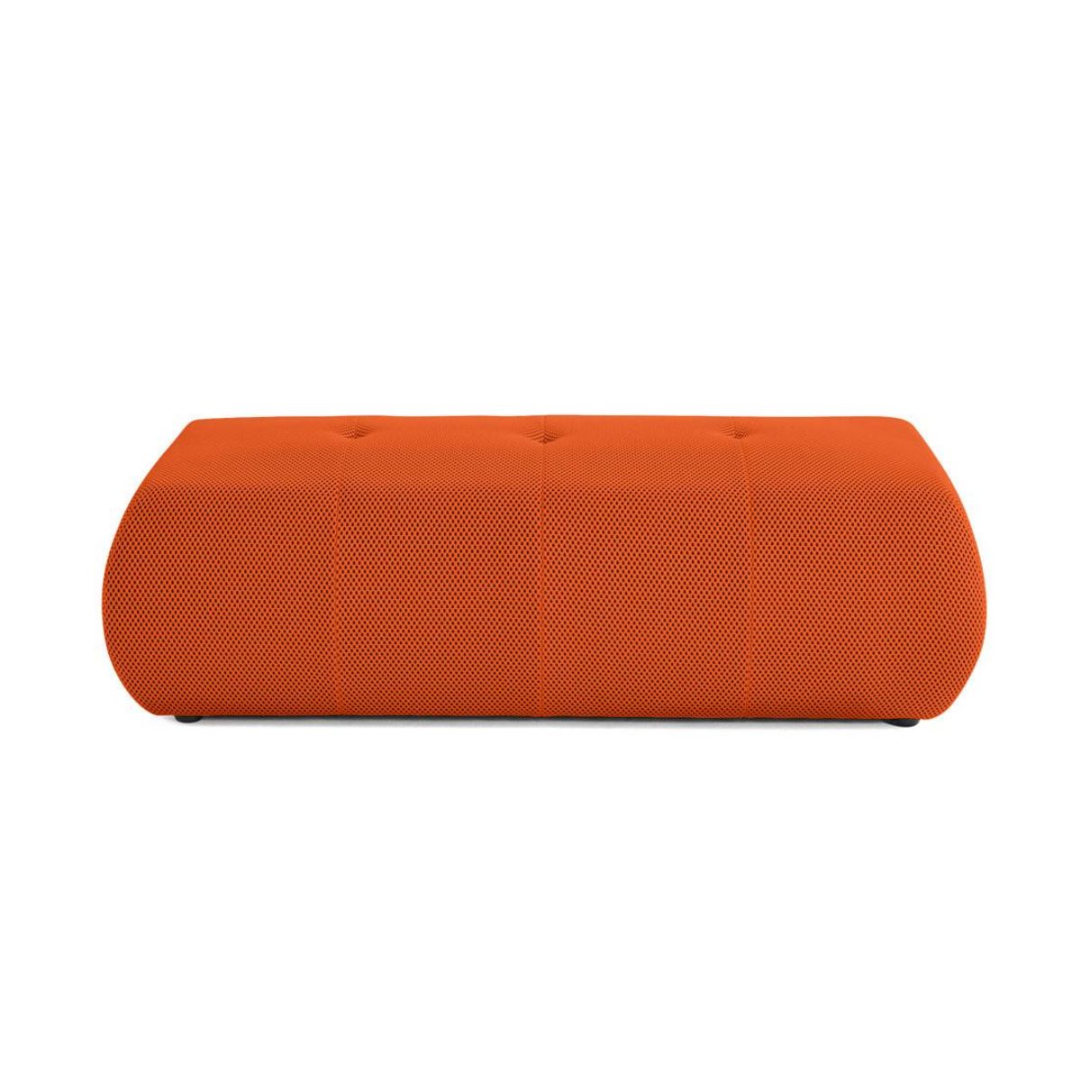 LISA DESIGN Onyx - pouf d'appoint - en tissu mailles 3d