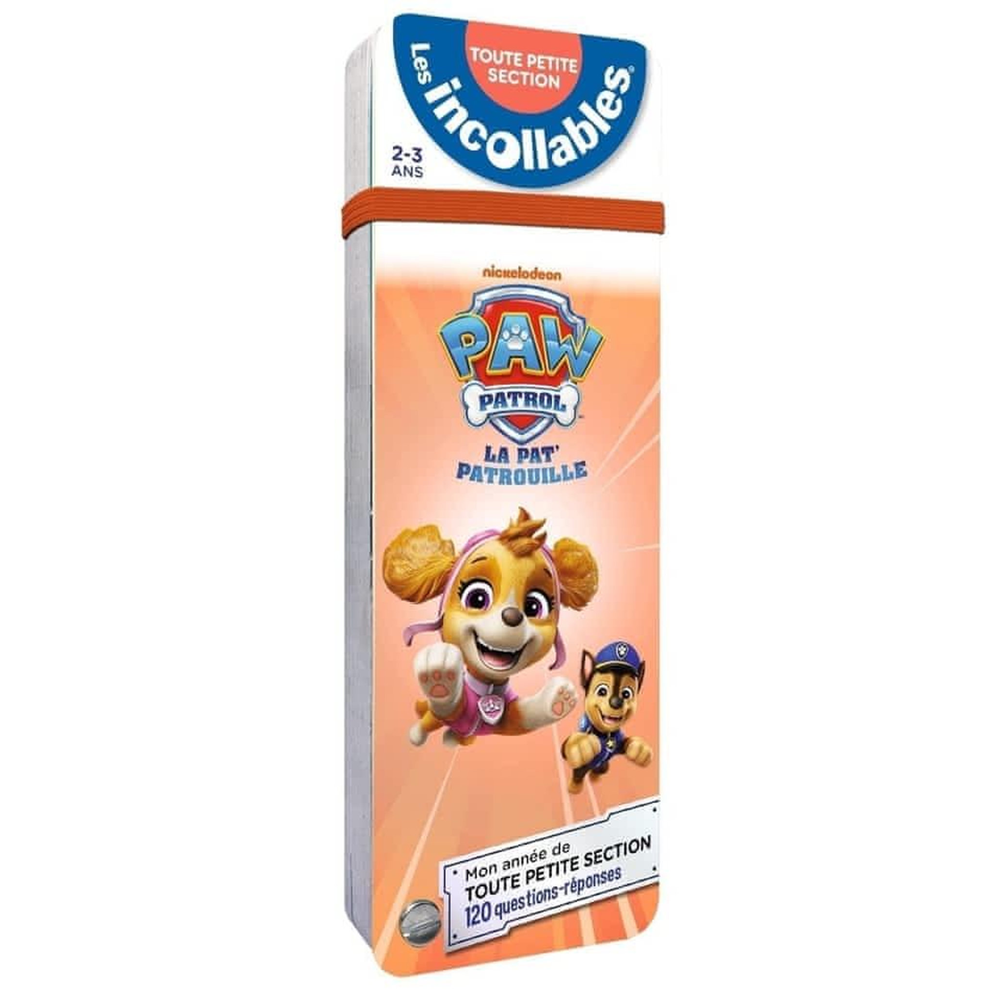 MON ANNEE DE TOUTE PETITE SECTION AVEC LA PAT' PATROUILLE. 120 QUESTIONS-REPONSES, Playbac Editions