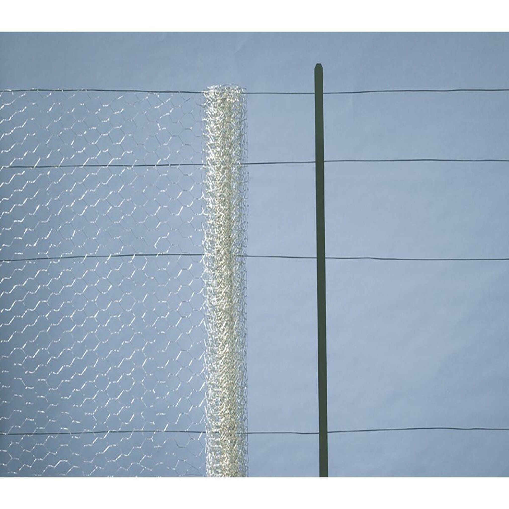 Voir la diapositive 2 : Nortene Grillage métallique -  Galvanex    - 1.00 x 25 m - Gris