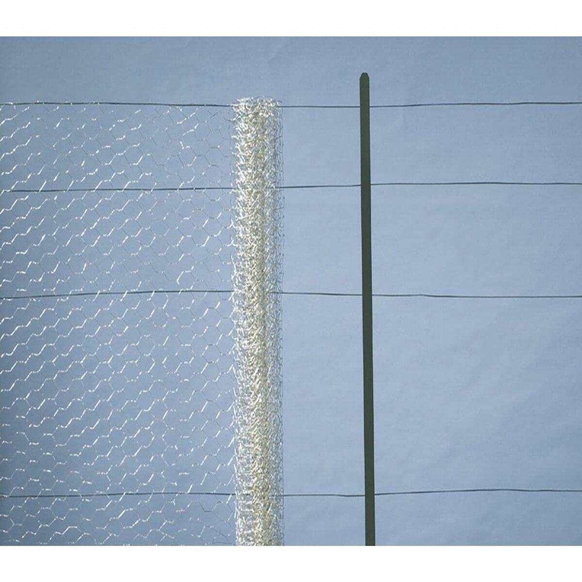 Nortene Grillage métallique -  Galvanex    - 1.00 x 25 m - Gris