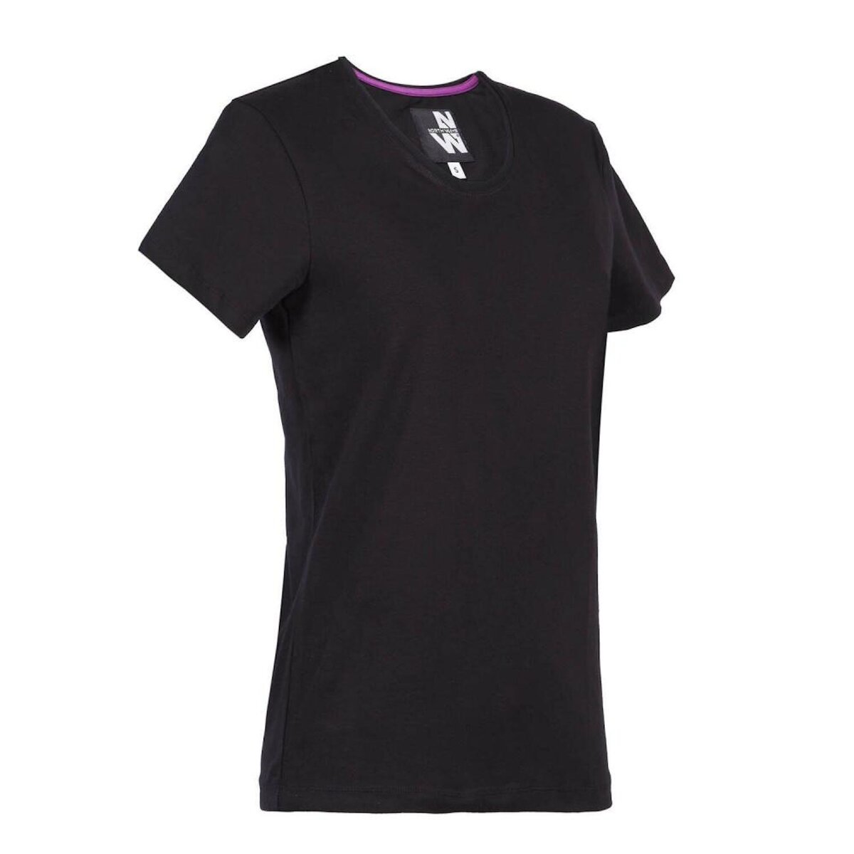 CENTRALE BRICO Tee-shirt de travail Romane noir, taille XS, NORTH WAYS