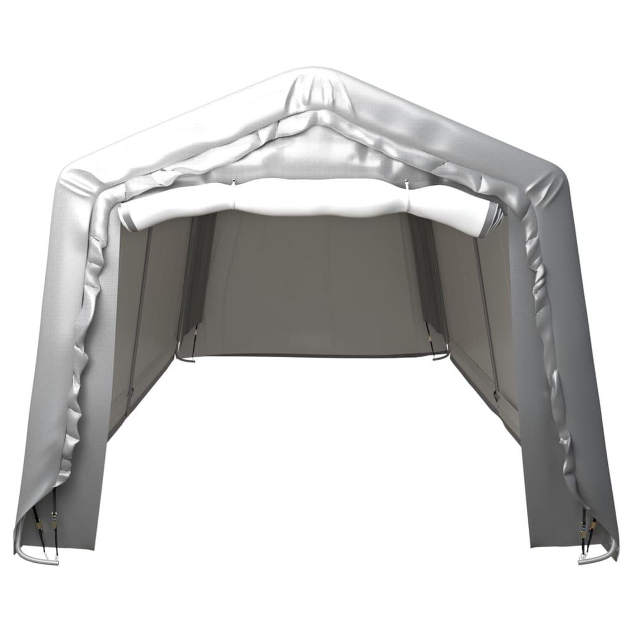 Voir la diapositive 2 : VIDAXL Tente de rangement 300x900 cm Acier Gris