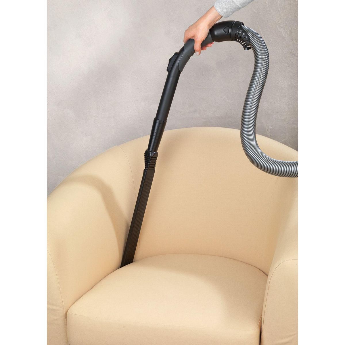 Wenko Embout plat pour aspirateur - L. 94 cm - Noir