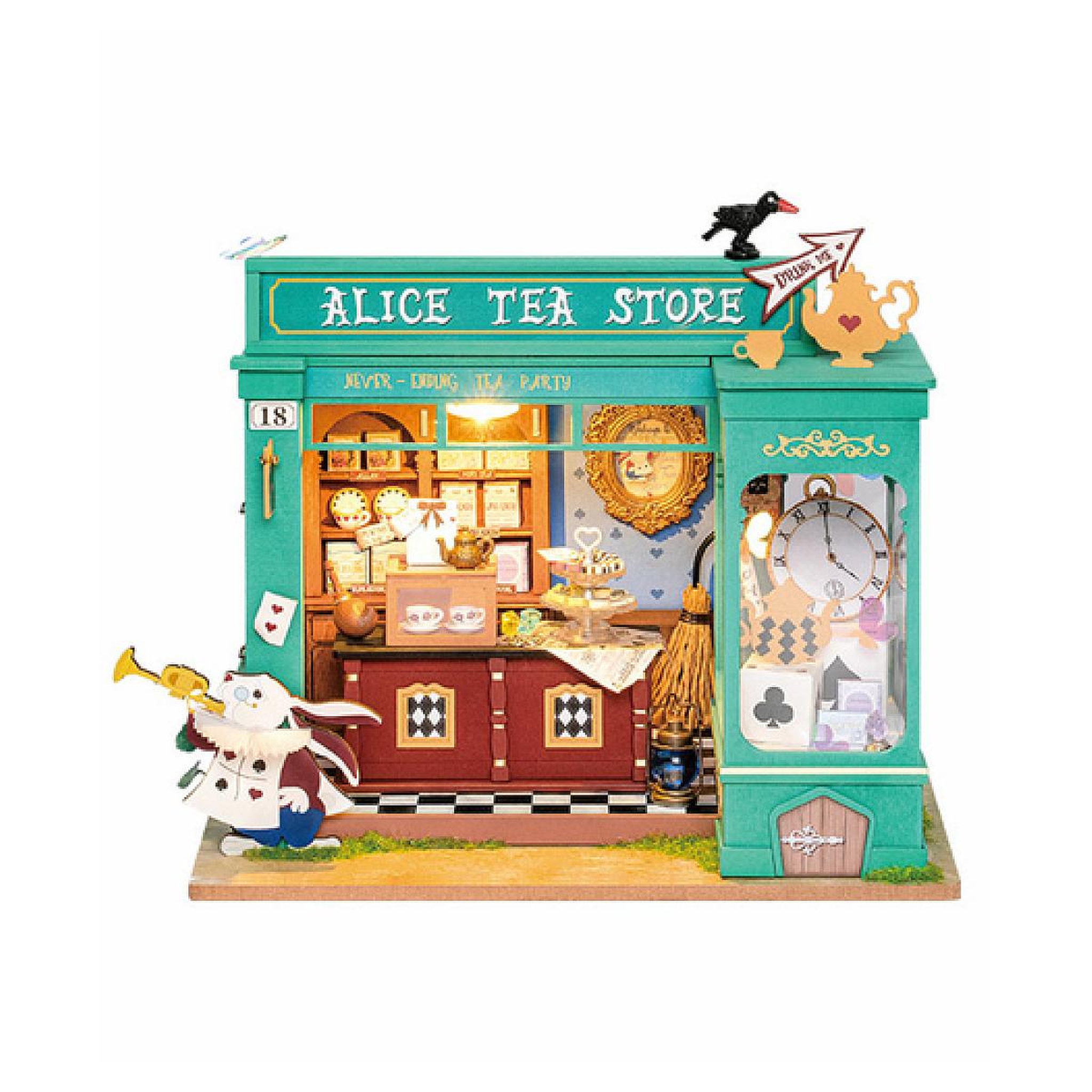 ROBOTIME Maquette Alice's Tea Store