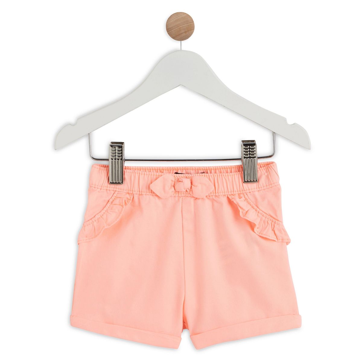 IN EXTENSO Short twill bébé fille
