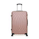 HERO HERO - Valise Grand Format LAGOS 75 cm 4 Roues. Coloris disponibles : Rose, Noir, Gris, Beige, Bleu, Vert, Rouge