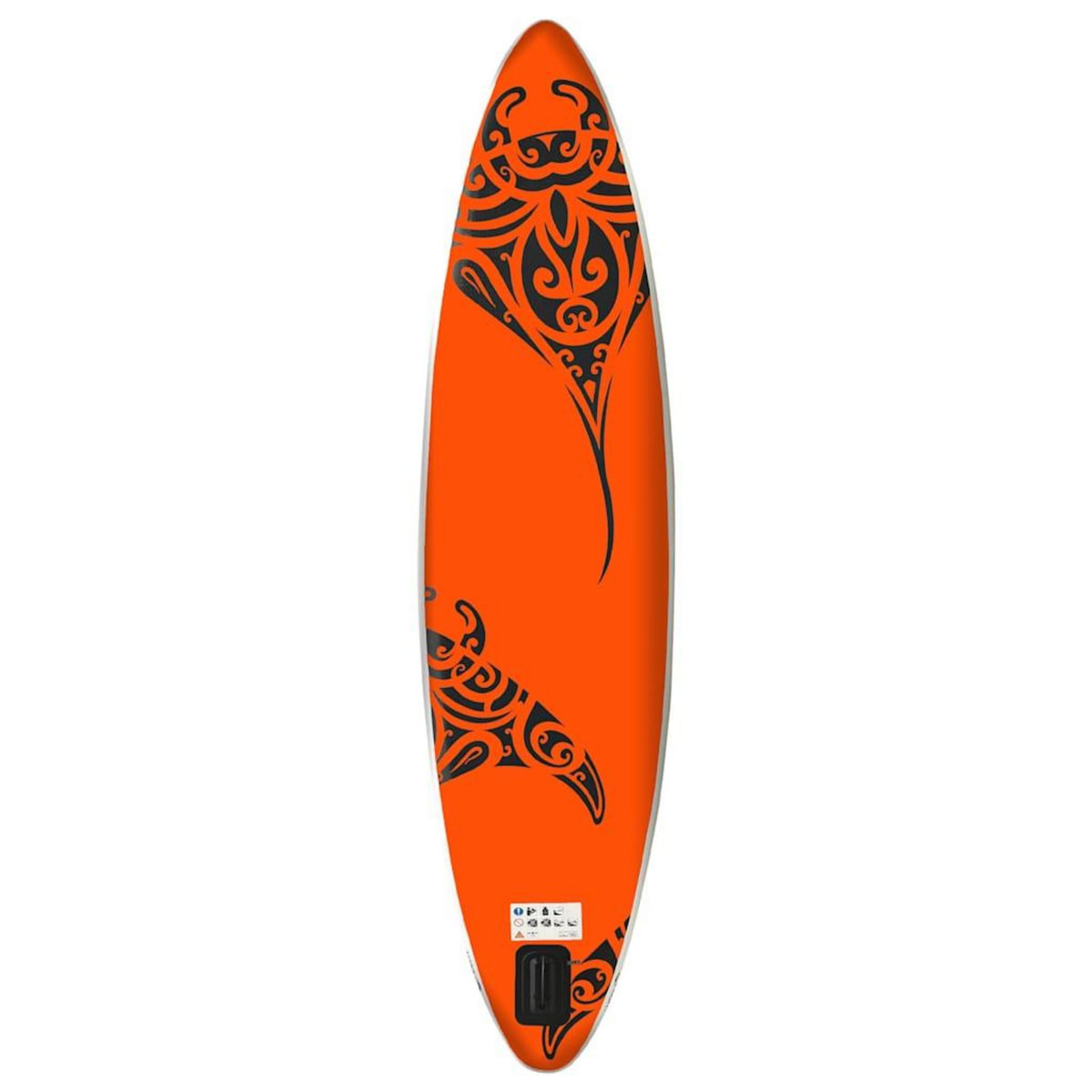 VIDAXL Ensemble de planche SUP gonflable 366x76x15 cm Orange