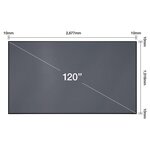 Epson Ecran de projection UST 120''  ELPSC36