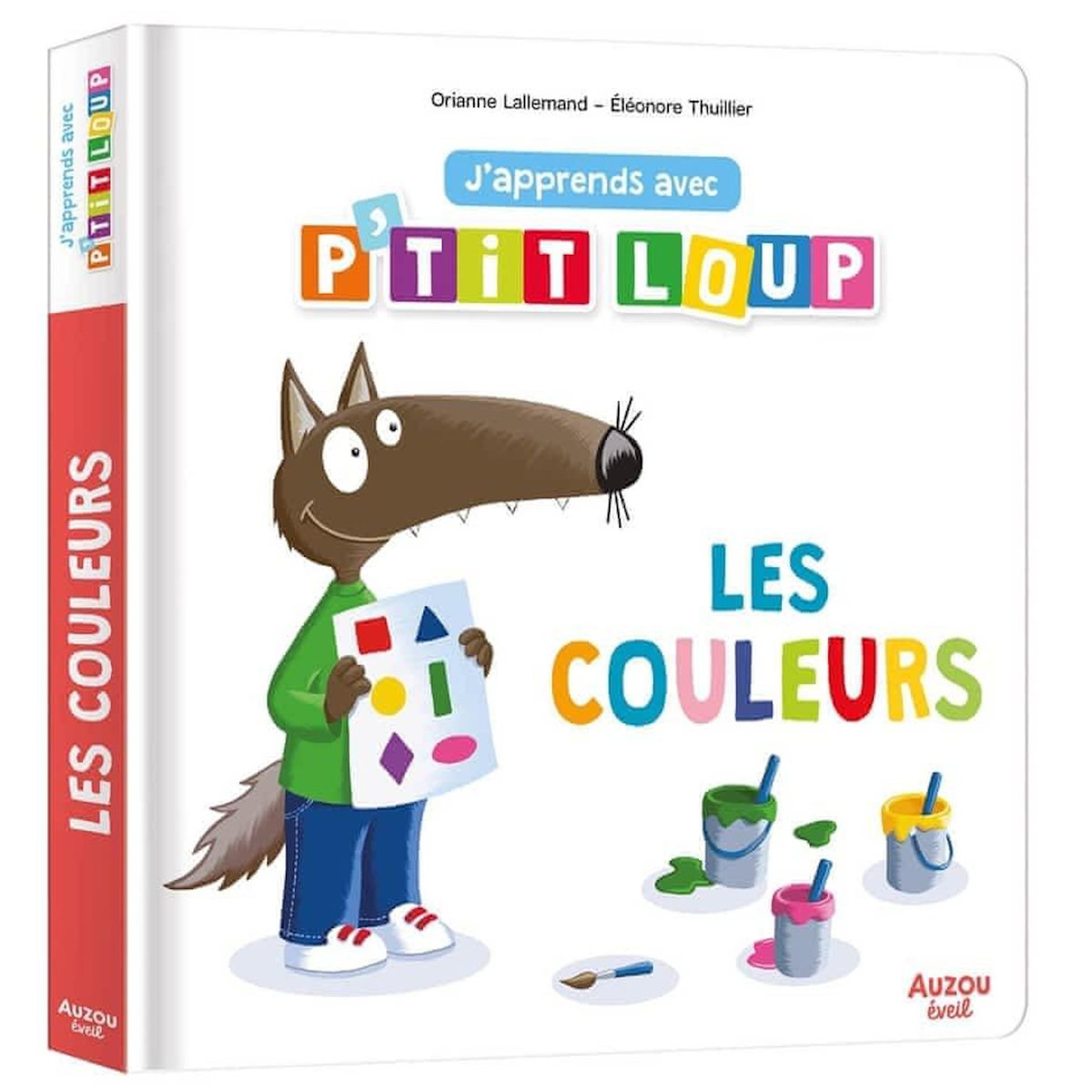 J'APPRENDS AVEC P'TIT LOUP LES COULEURS, Lallemand Orianne