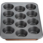 Voir la diapositive 4 : TEFAL Moule à muffin Airbake 12 muffins
