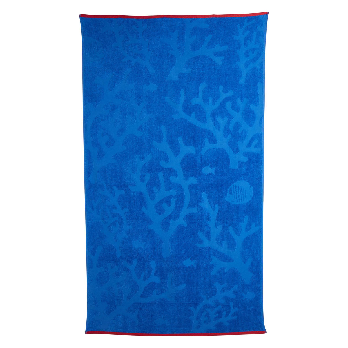 ACTUEL Drap de plage fantaisie en coton 365 g/m²  CORALS 