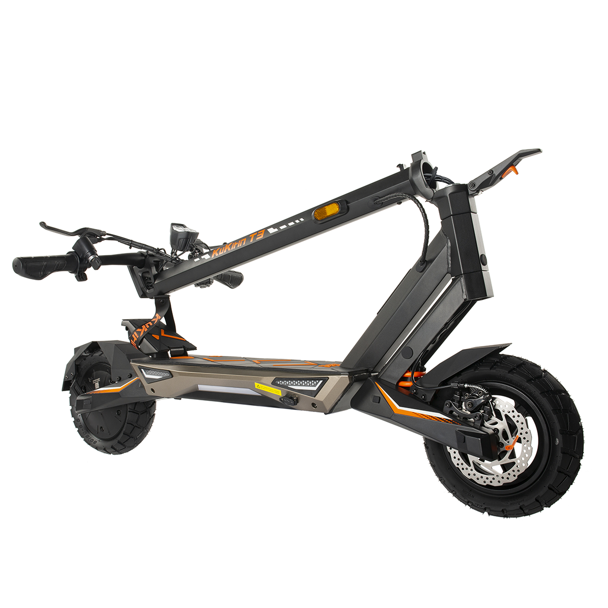 Voir la diapositive 6 : KUKIRIN Trottinette électrique KuKirin T3, pneus à chambre à air 10 , noire