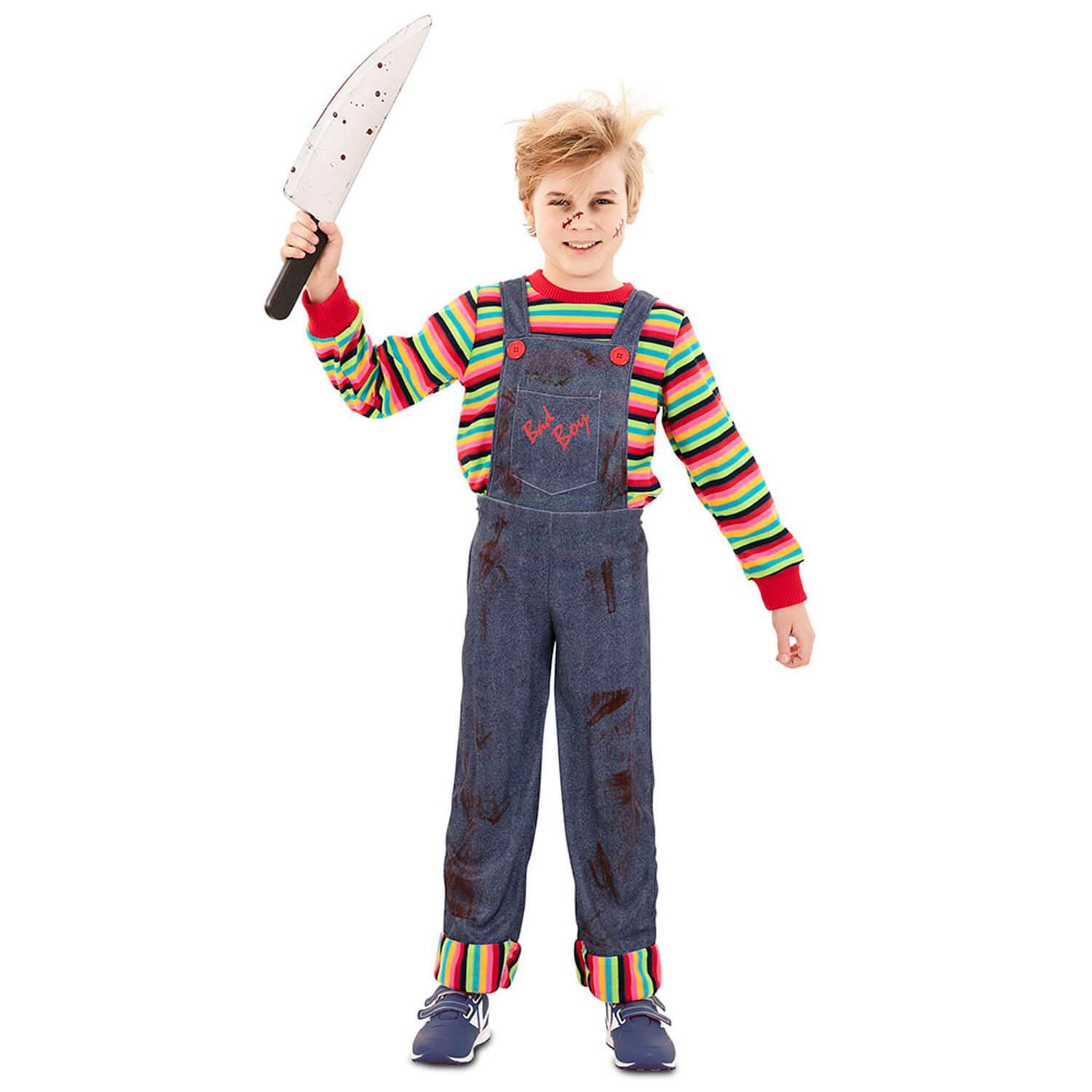 Voir la diapositive 2 : EURO CARNAVALES Déguisement enfant possédé - Garçon - 10/12 ans (140 à 152 cm)