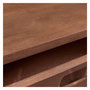 Voir la diapositive 5 : MAISON PAVANE Console en bois massif 2 tiroirs et détails dorés-Colombo
