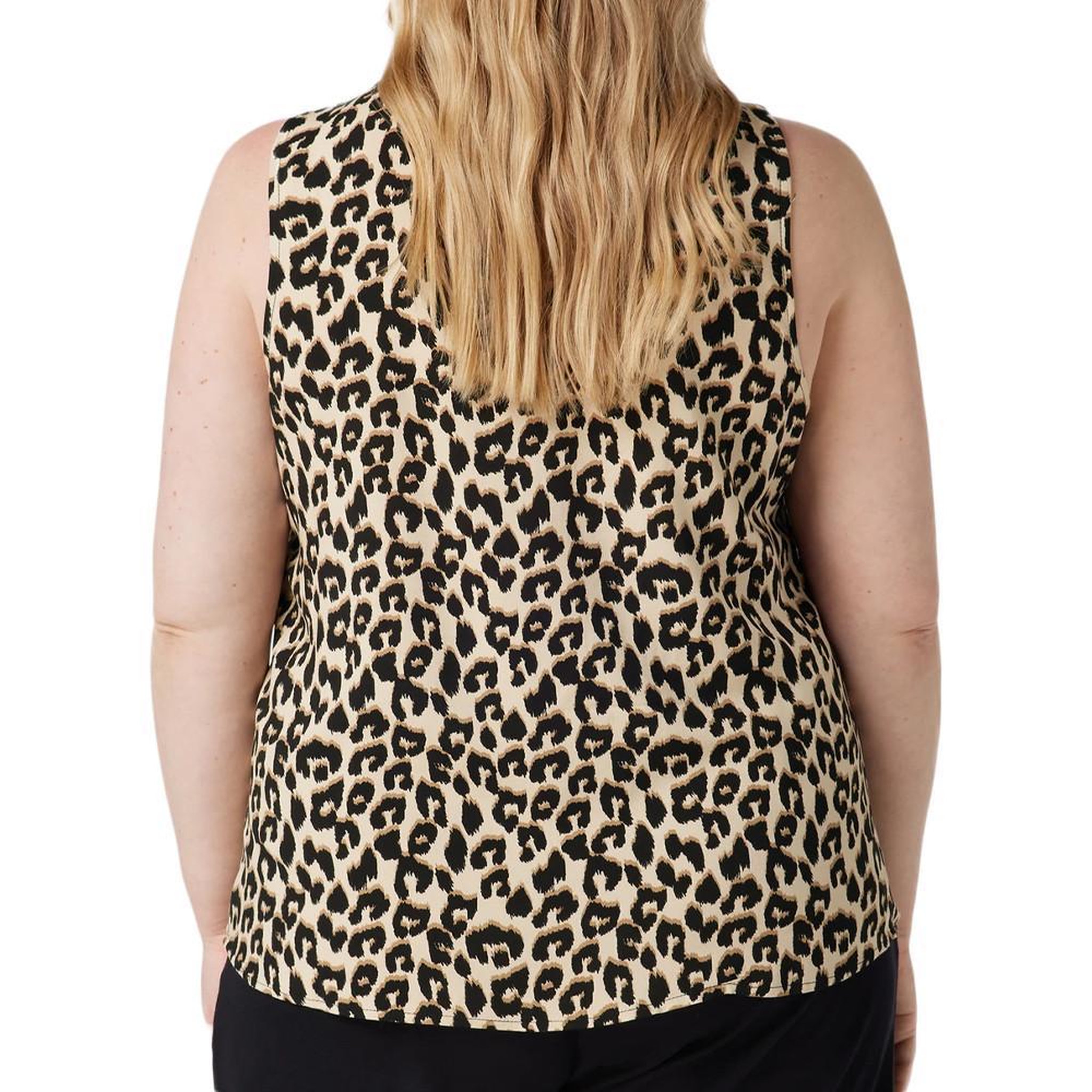 Voir la diapositive 2 : Vero Moda Débardeur Imprimé Léopard Femme Vero Moda CURVE Easy