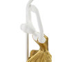 Voir la diapositive 3 : Paris Prix Lampe à Poser en Résine  Dancer  64cm Blanc & Or