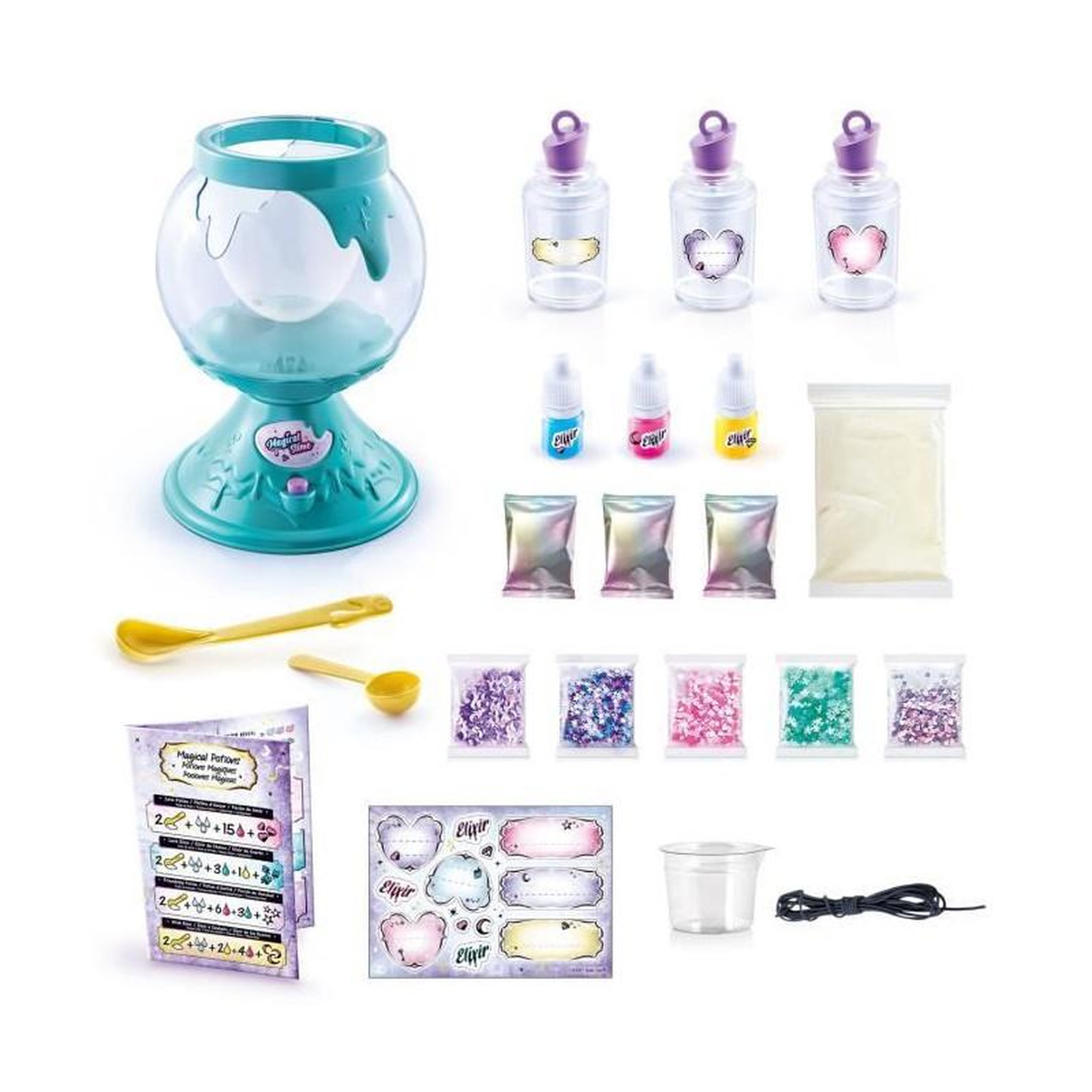 Voir la diapositive 2 : Canal Toys Canal Toys - Fabrique a potions magiques - Slime color change - Avec éclairage et fumée - Magical Slime - des 6 ans - SSC196