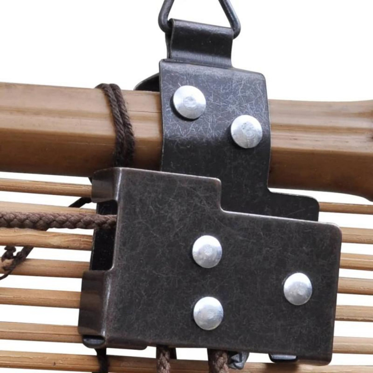 VIDAXL Stores roulants en bambou 2 pcs Marron 120x220 cm