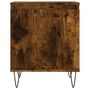 Voir la diapositive 5 : VIDAXL Tables de chevet 2 pcs chêne fumé 40x30x50 cm bois d ingénierie