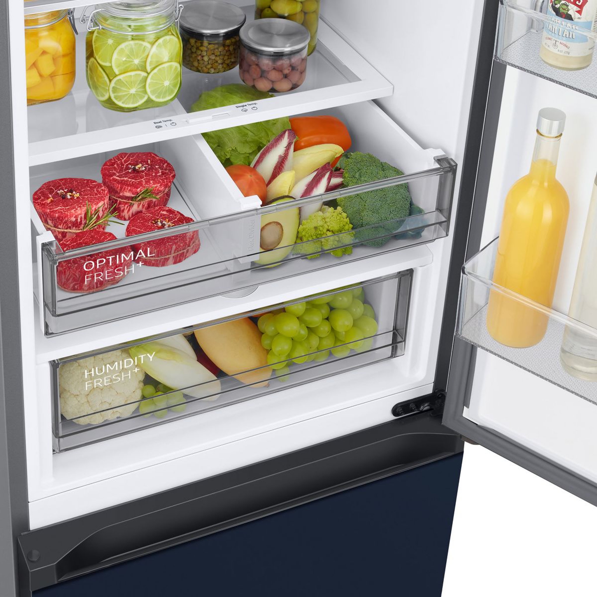 Voir la diapositive 2 : Samsung Réfrigérateur combiné RB38A7B5D41 Bespoke