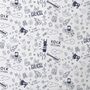 Voir la diapositive 2 : FUTURE HOME Parure housse de couette 240x220cm en coton +2 taies - Rock