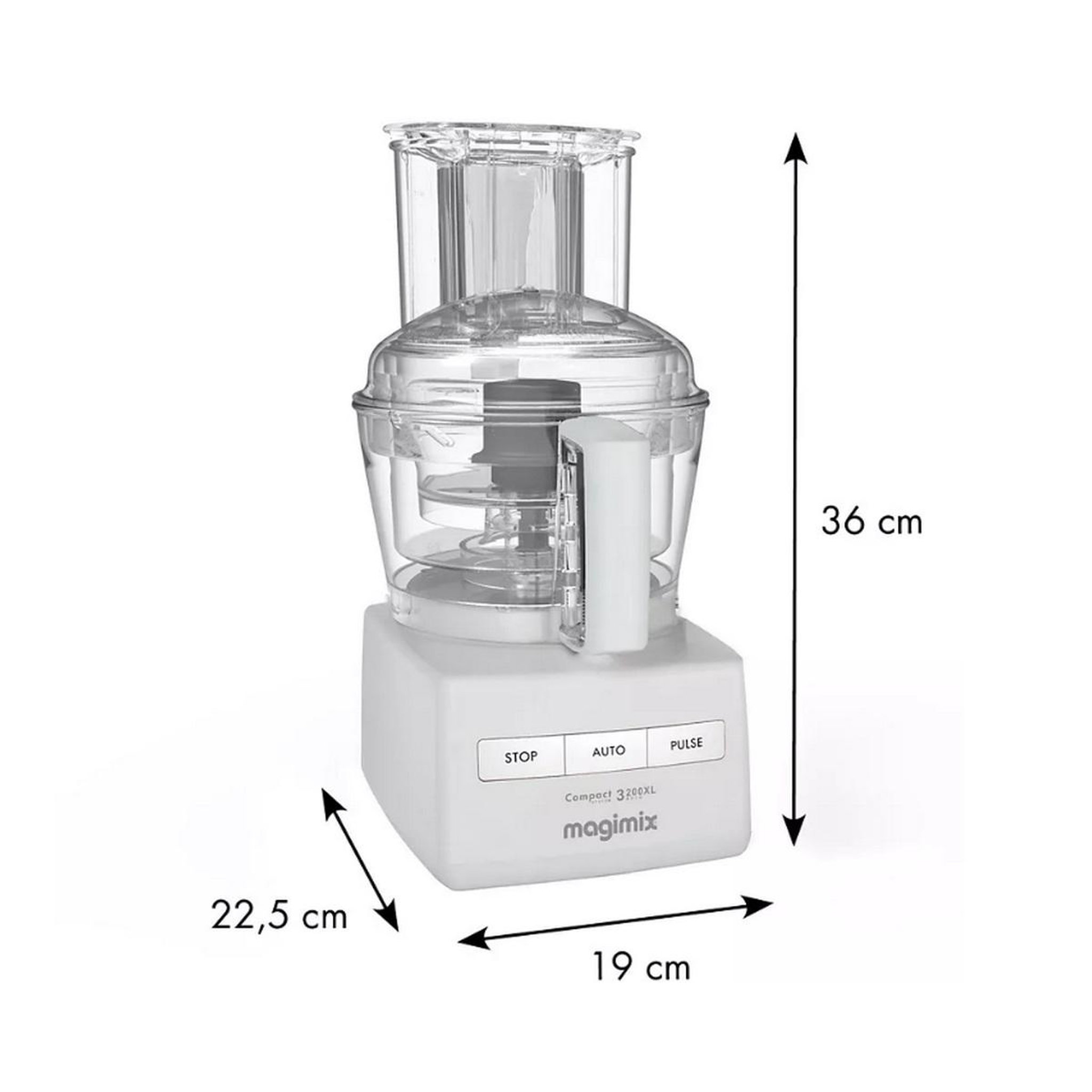 Voir la diapositive 6 : MAGIMIX Robot multifonctions 2.4l 650w - 18370F