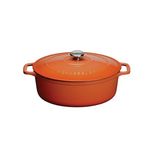 Chasseur Cocotte ovale en fonte 33cm chestnut - PUC473399