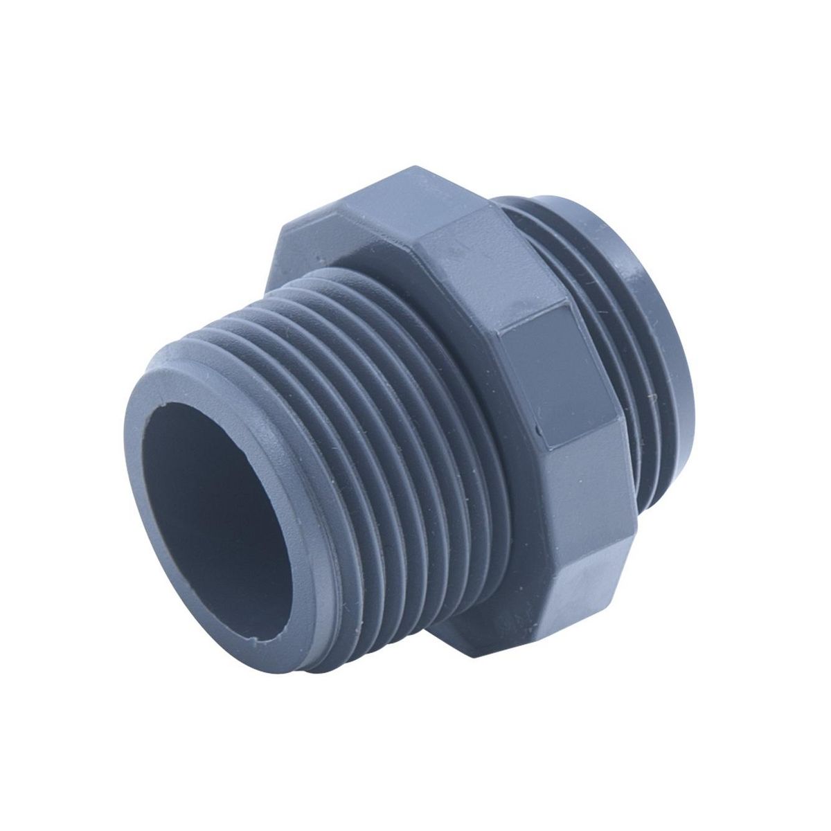 RAIN Raccord droit pvc mâle/mâle 1