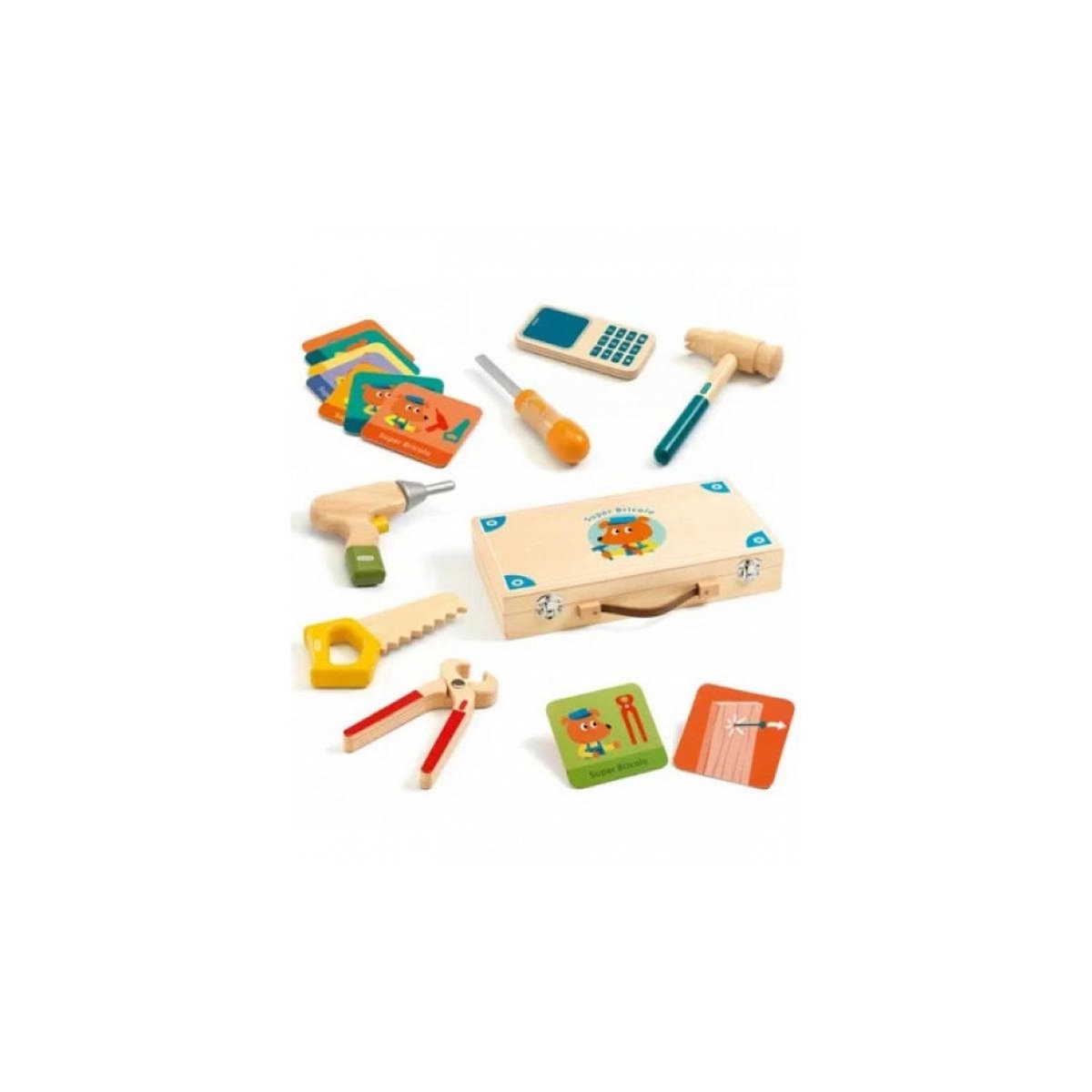Djeco Jeu imitation Super Bricolo