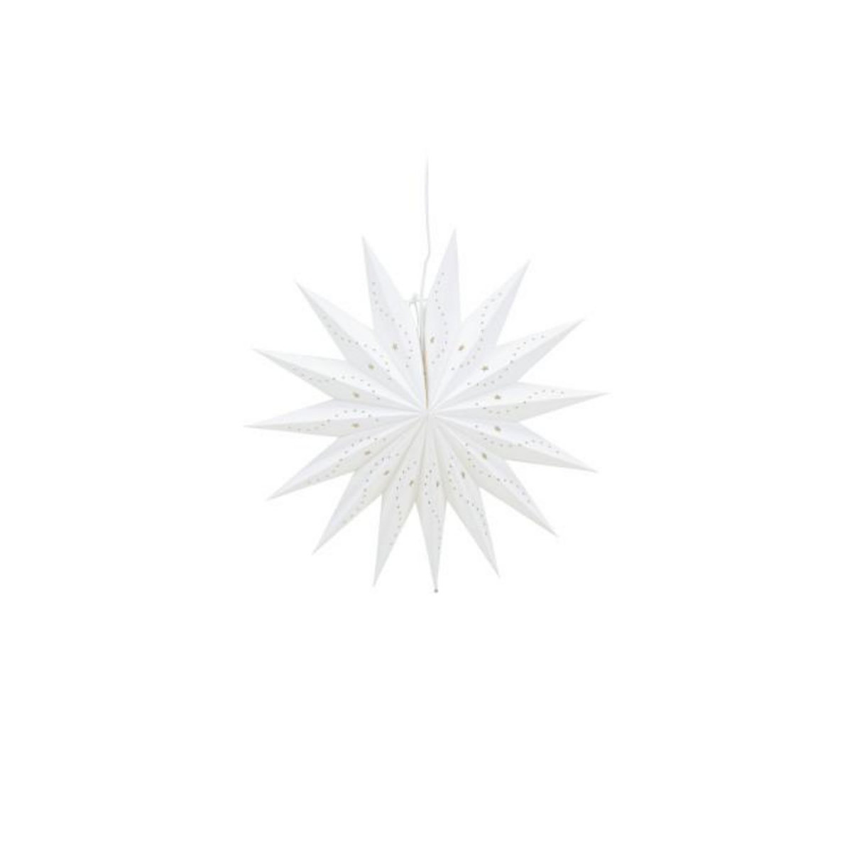 Paris Prix Lampe Suspension Déco  Lindvallen  51cm Blanc