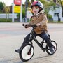 HOMCOM Vélo enfant draisienne 2 en 1 roulettes et pédales amovibles roues 11  hauteur selle réglable acier