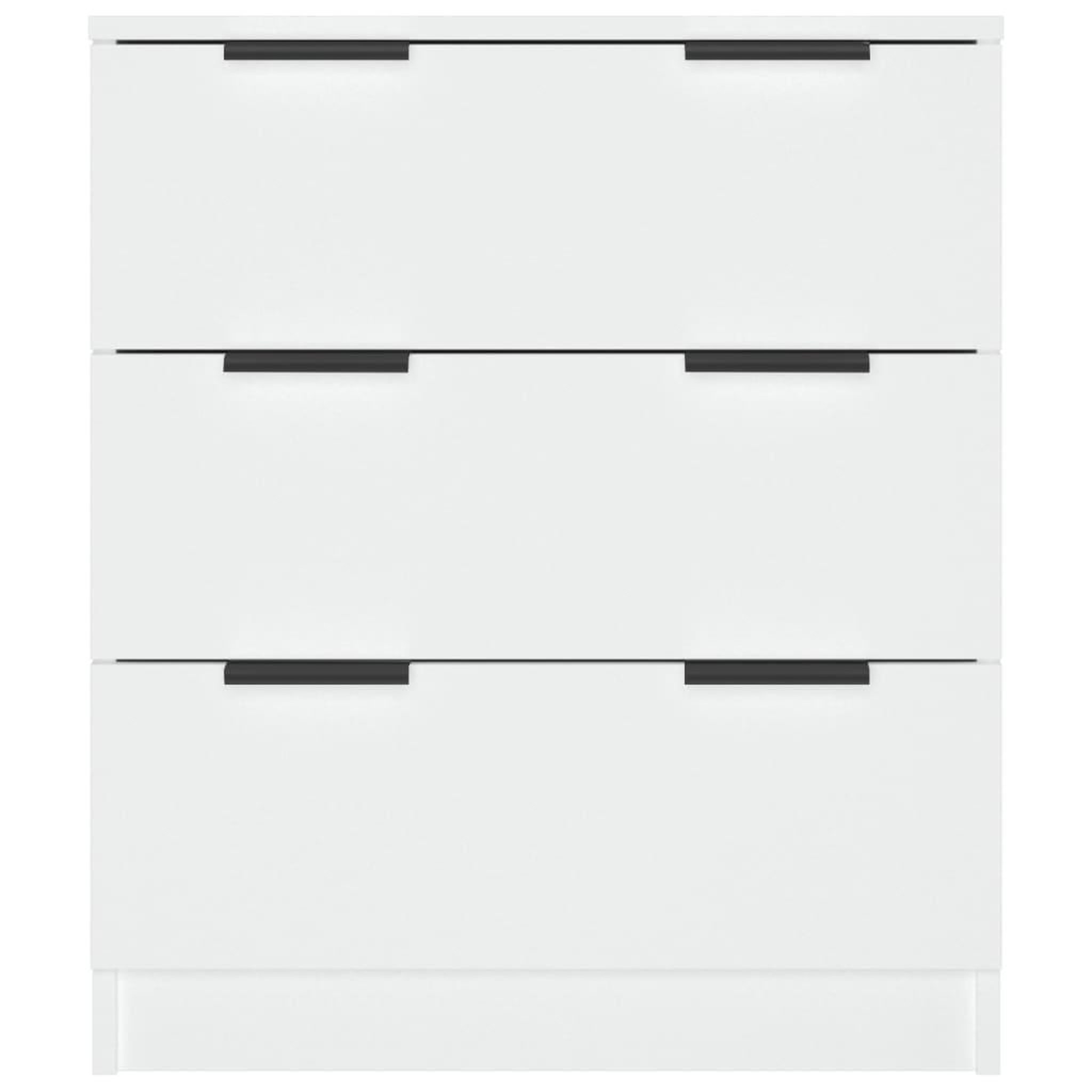 Voir la diapositive 5 : VIDAXL Buffet Blanc 60x30x70 cm Bois d'ingenierie