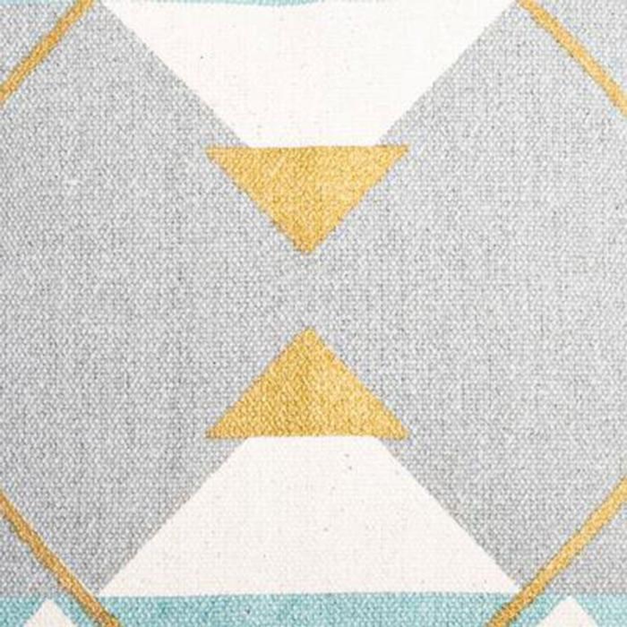 Voir la diapositive 4 : ATMOSPHERA Housse de Coussin Imprimé  Geom  40x40cm Multicolore
