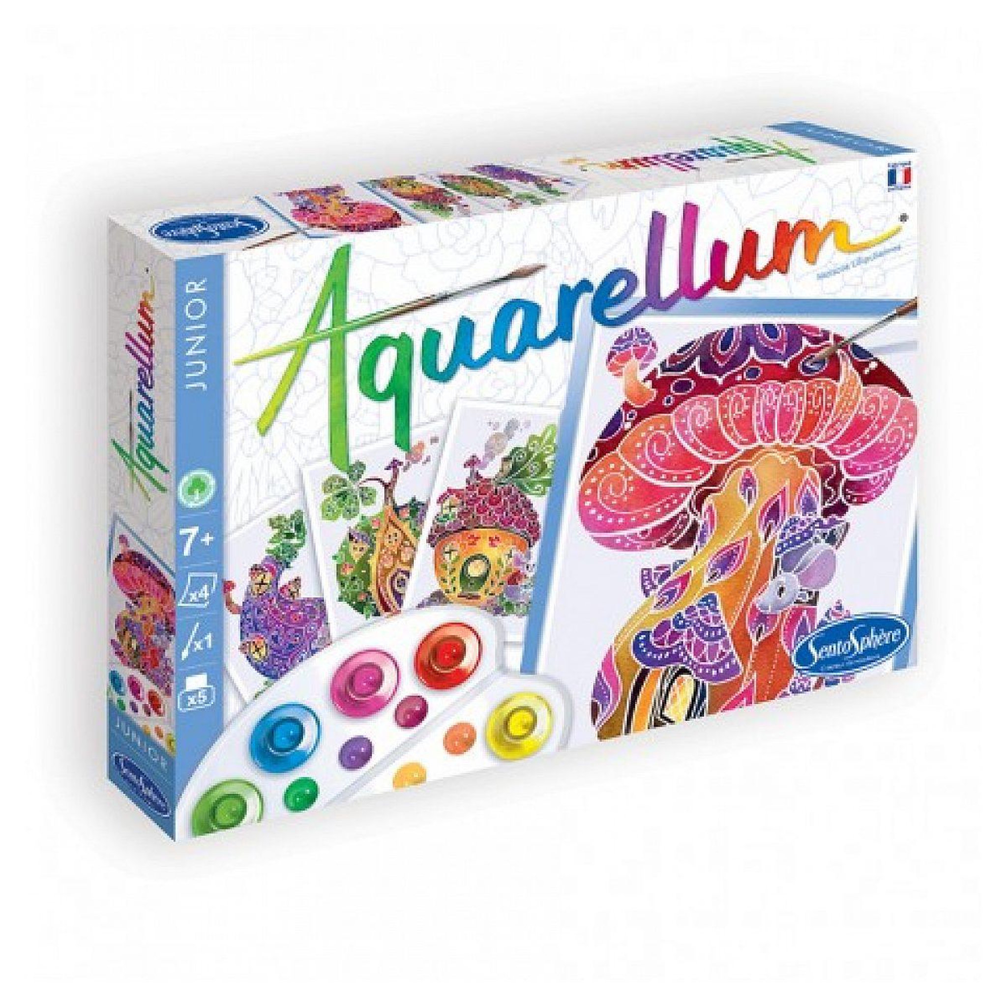 Sentosphere Aquarellum maisons liliputiennes