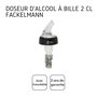 Voir la diapositive 4 : Fackelmann Bec verseur doseur à alcool 2 cl avec bille Fackelmann Bar Concept