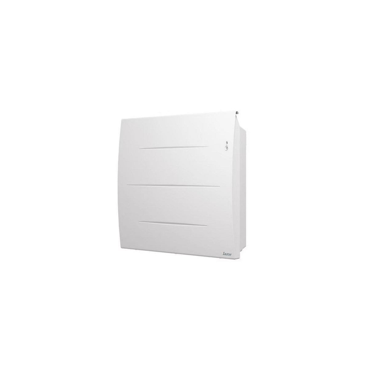 Sauter Radiateur électrique à inertie pierre – Sibayak II blanc – 1000 W – Connecté – Programmable – Détection présence – Format horizontal