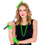 Voir la diapositive 1 : WIDMANN Set d'accessoires mode années 80 : Vert fluo