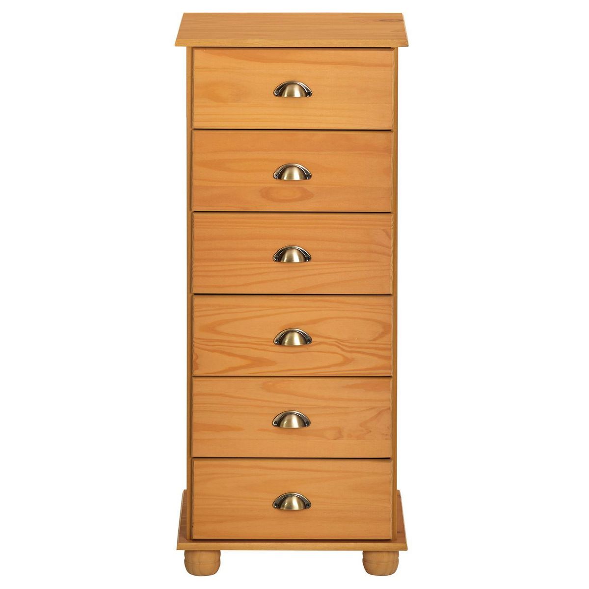 IDIMEX Chiffonnier en pin massif COLMAR, avec 6 tiroirs