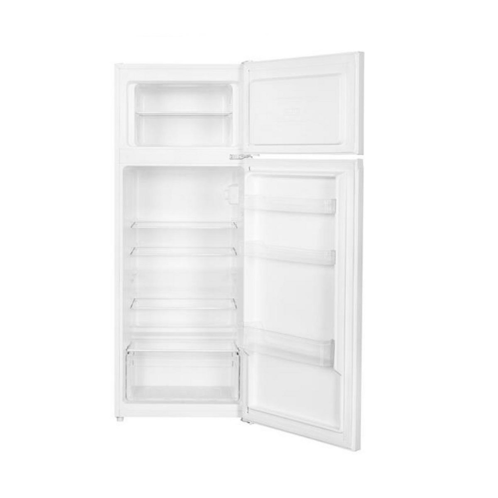 Voir la diapositive 3 : Indesit Réfrigérateur combiné 55cm 206l blanc - i55t0412w