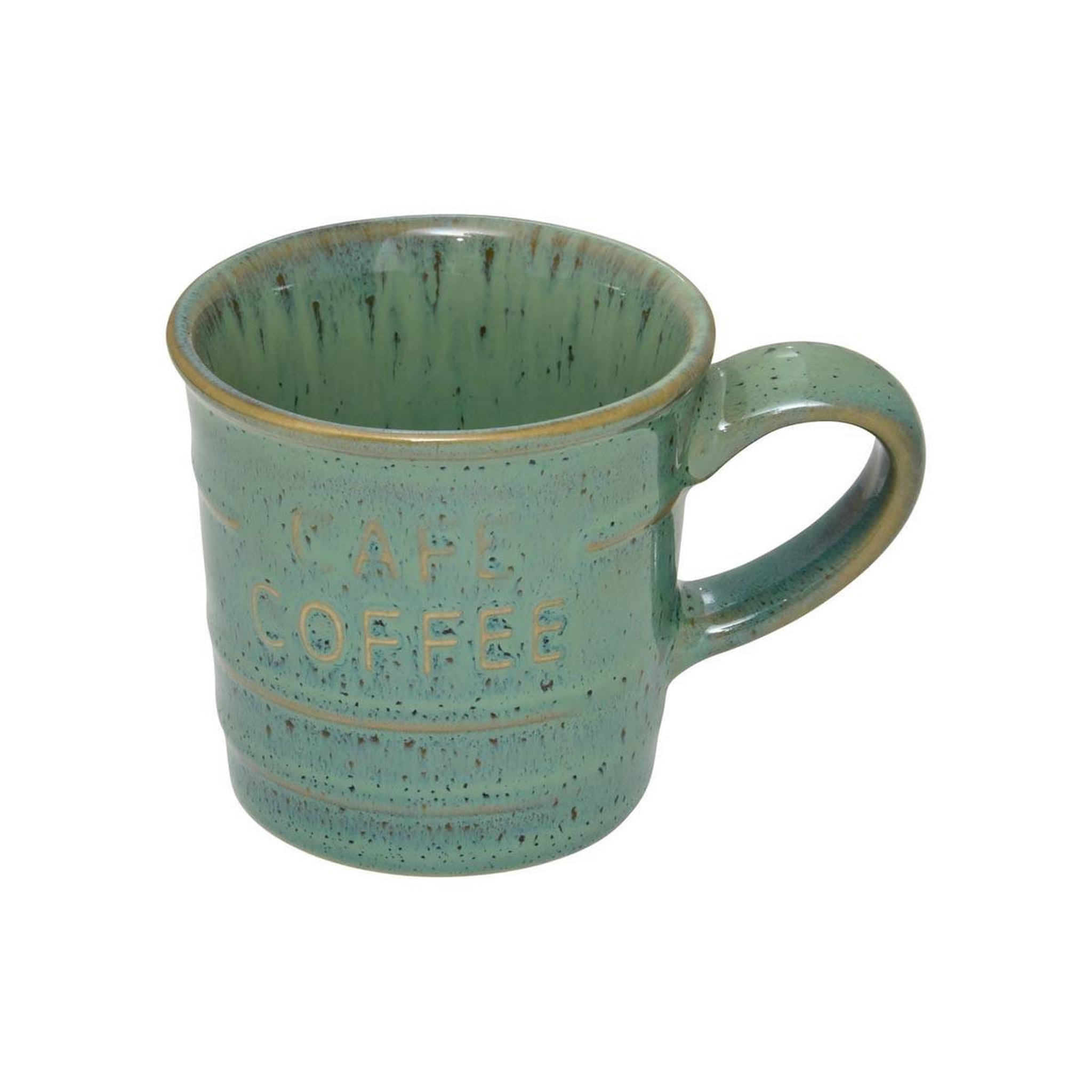 Voir la diapositive 2 : SECRET DE GOURMET Lot de 6 tasses à café expresso  joel  8cl vert