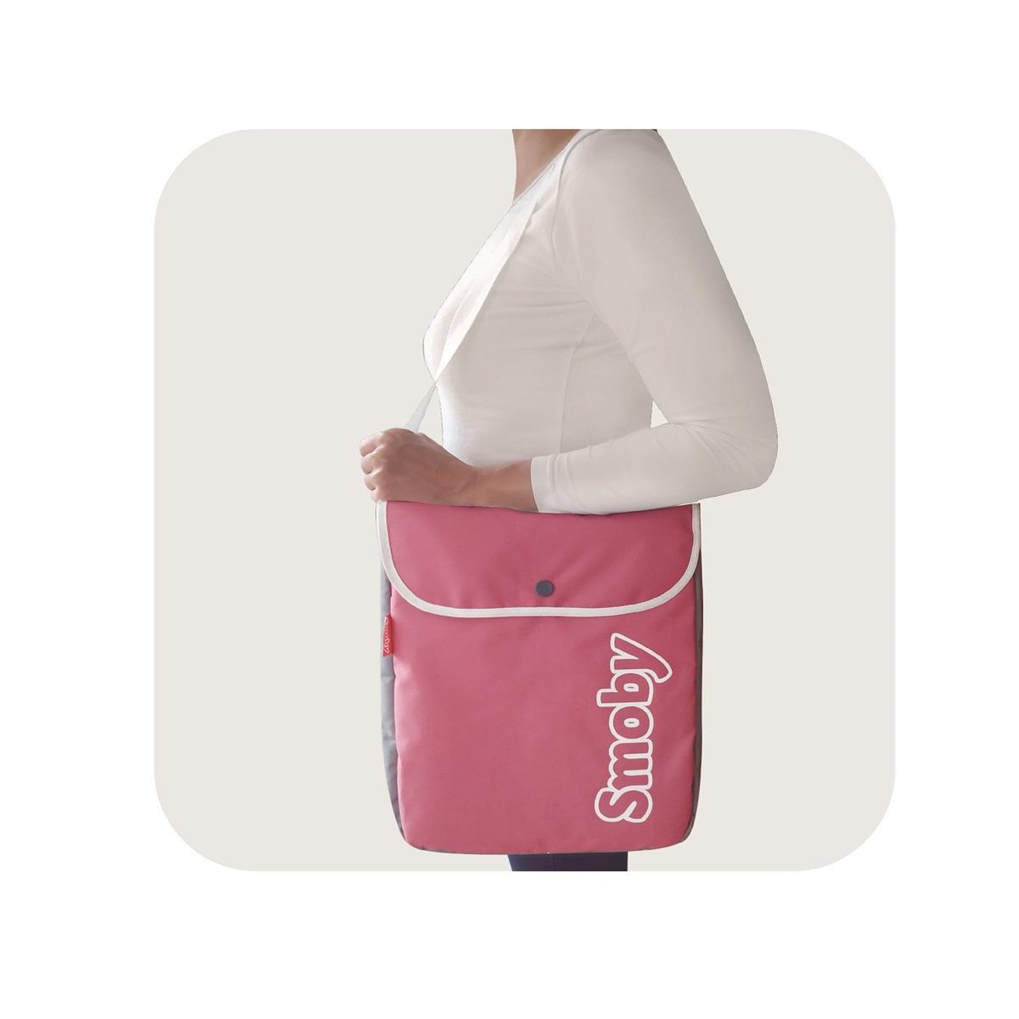 Voir la diapositive 8 : SMOBY Tricycle Baby balade plus Rose