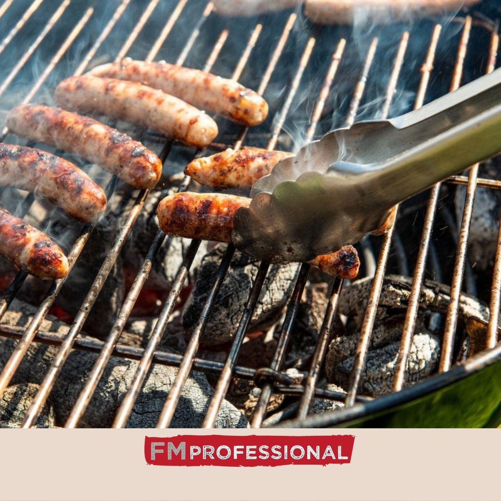 Voir la diapositive 5 : FM PROFESSIONAL Pince à barbecue inox 46 cm fm professional barbecue