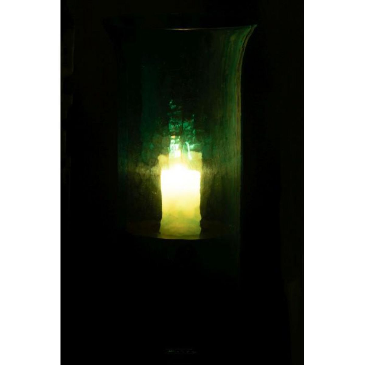 Paris Prix Photophore Étroit en Verre  Tarifa  41cm Bleu Azur