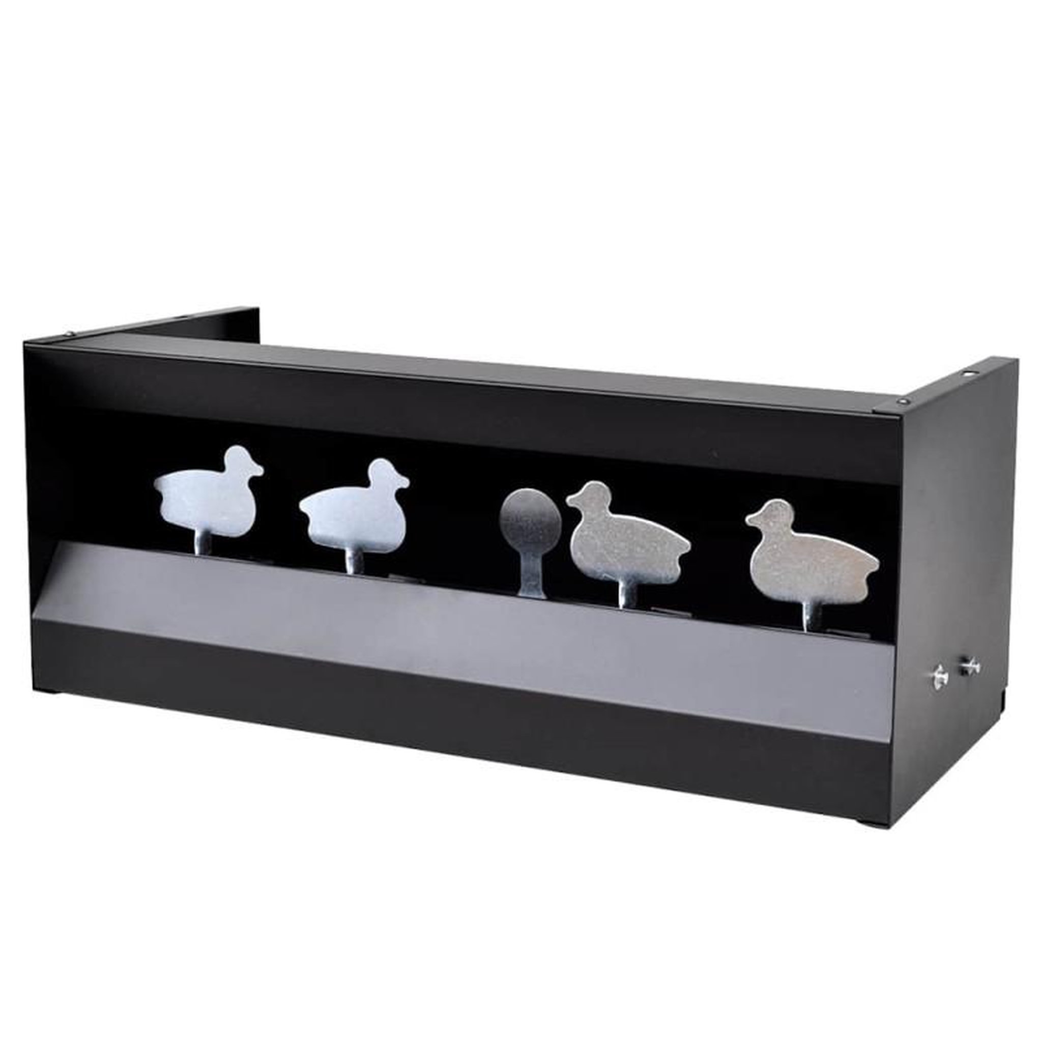Voir la diapositive 1 : VIDAXL Cible de tir magnétique 4 + 1 cibles design de canard