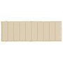 Voir la diapositive 5 : VIDAXL Coussin de chaise longue beige 186x58x3 cm tissu oxford