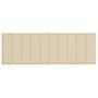Voir la diapositive 5 : VIDAXL Coussin de chaise longue beige 186x58x3 cm tissu oxford