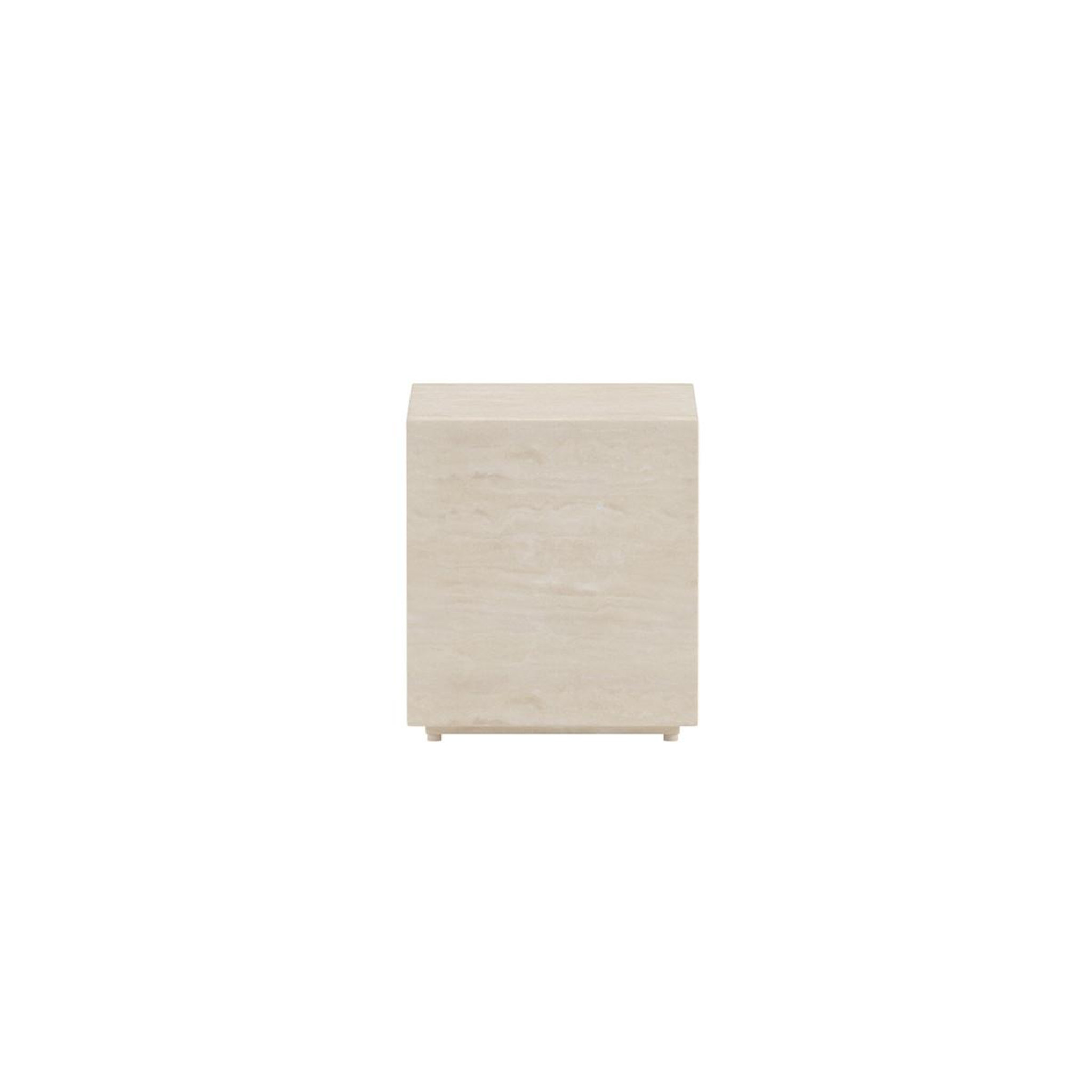 Voir la diapositive 2 : Paris Prix Table d'appoint de jardin carrée  lissabon  45cm beige