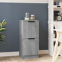 Voir la diapositive 1 : VIDAXL Buffet Sonoma gris 30x30x70 cm Bois d'ingenierie