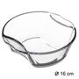 Voir la diapositive 2 : FIVE Lot de 6 Mini-Plats Ronds en Verre 16cm Transparent